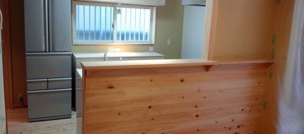 エコリフォームの具体例>キッチン廻り①